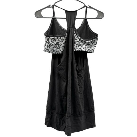 Lululemon No Limits Tank Top in Soot Light / Twiggy Printed Nimbus Sz S - Picture 4 of 7